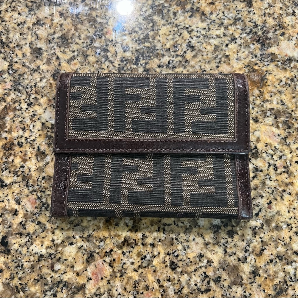 Vintage Fendi | Zucca Bifold Wallet